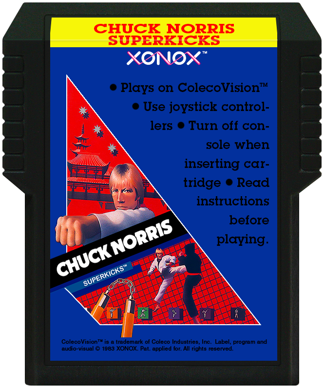 Chuck Norris Superkicks Main Cartridge