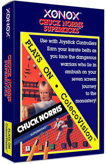 Chuck Norris Superkicks Advertisement