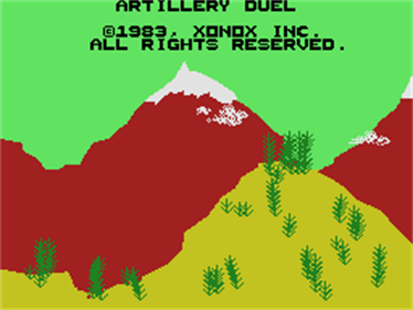 Double Ender: Artillery Duel / Chuck Norris Super Kicks (Orange) Screenshot 1