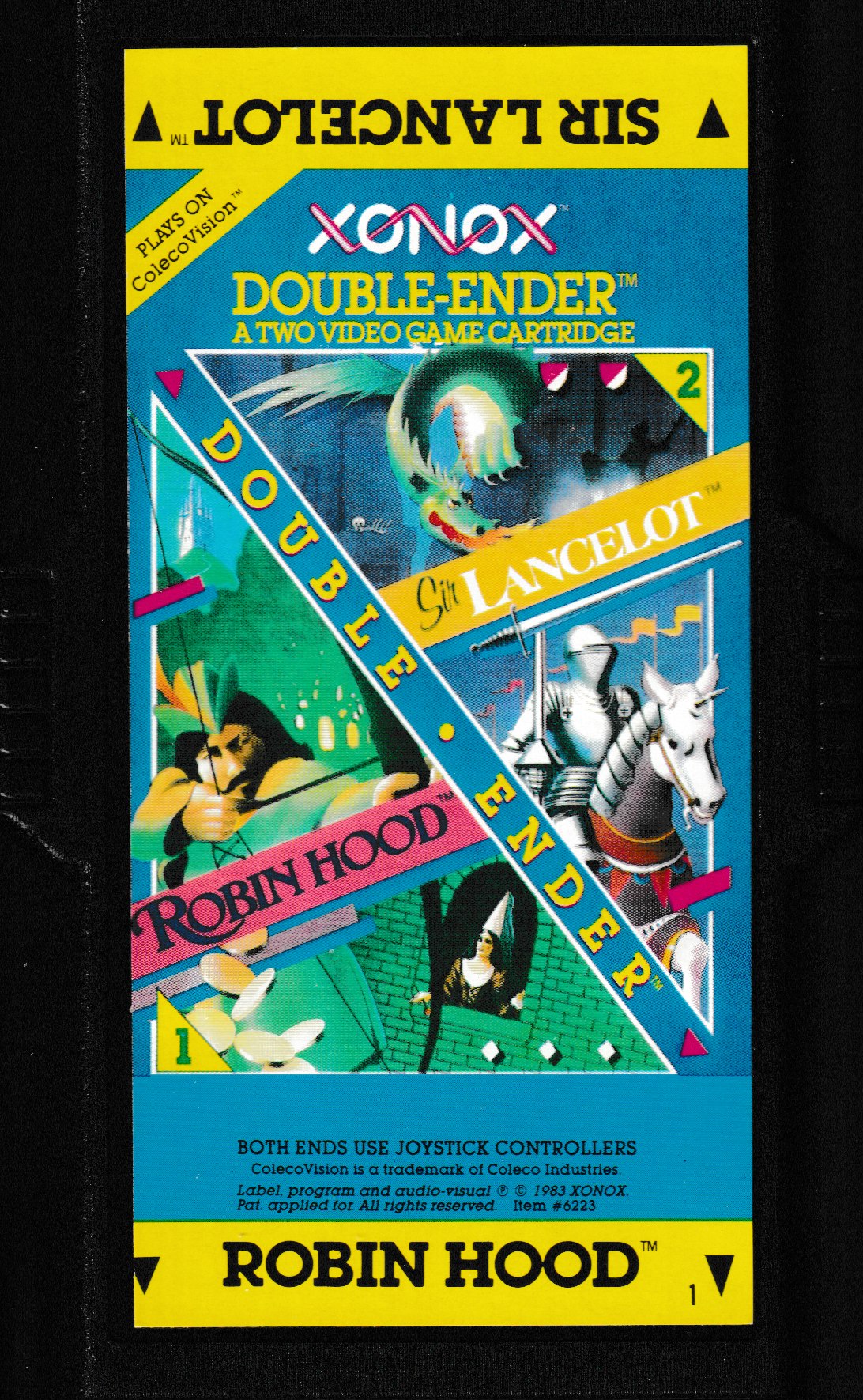 Double Ender: Robin Hood/Sir Lancelot Main Cartridge