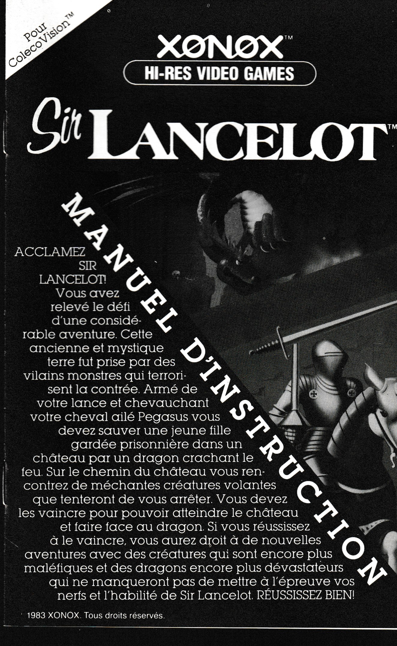 Double Ender: Robin Hood/Sir Lancelot Insert 1