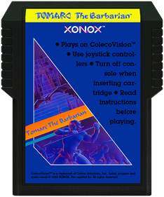 Tomarc the Barbarian Main Cartridge