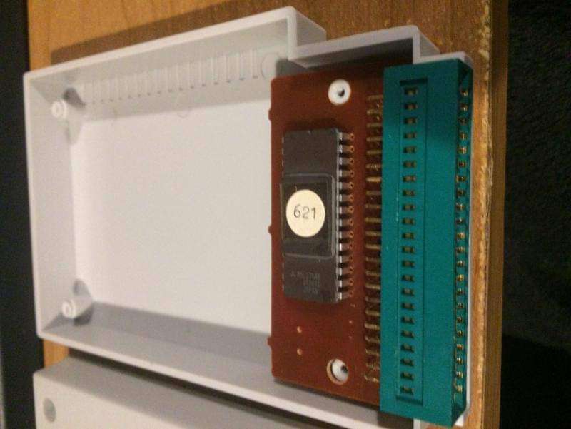 ColecoVision adapter PCB - single EPROM chip
