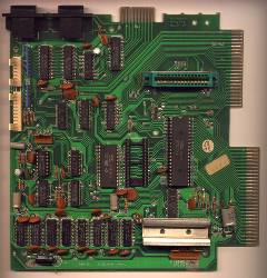 Pencil II CPU board top side