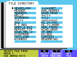 ANN Disk - 1991-11a - E.O.S. Files Screenshot 1