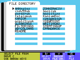 ANN Disk - 1992-08a - E.O.S. Files Screenshot 1