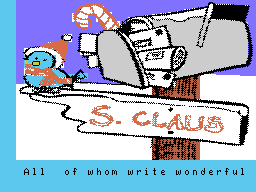 ANN Disk - 1995-12 - Xmas Greeting Card Screenshot 2