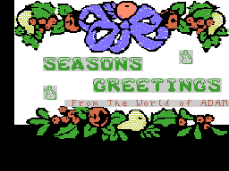 ANN Disk - 2001-12 - X-mas Card Screenshot 1