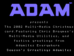 ANN Disk - 2002-12 - X-Mas Card Screenshot 1