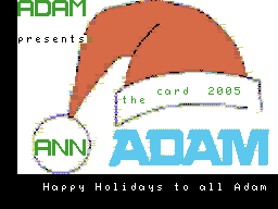 ANN Disk - 2005-12 - X-Mas Card Screenshot 1