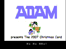 ANN Disk - 2007-12 - X-Mas Card Screenshot 1