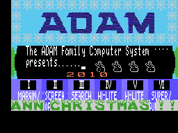ANN Disk - 2010-12a - X-Mas Card Screenshot 1