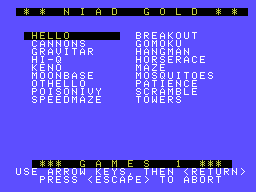 ANN Disk - 2012-08 - NIAD Gold Games Screenshot 2