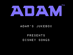 ANN Disk - 2019-10 - ADAM's Jukebox - Disney Songs Screenshot 1