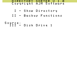 ANN Disk - 2025-05 - Directory Sorter v1.0 Screenshot 2