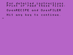 OpenRECIPE Screenshot 3