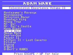 Colecovision Experience Vol. 2 Screenshot 1