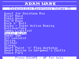 Colecovision Experience Vol. 2 Screenshot 2