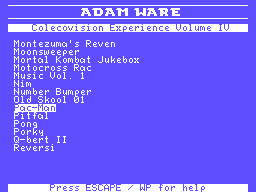 Colecovision Experience Vol. 4 Screenshot 2