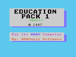 Education Pack 1