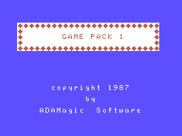 Game Pack 1