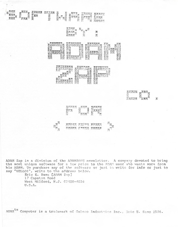 ADAMzap Software - Catalog.pdf