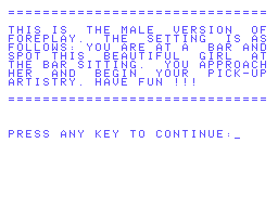 FOREPLAY Screenshot 2