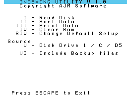 File Index v1.0 Screenshot 2