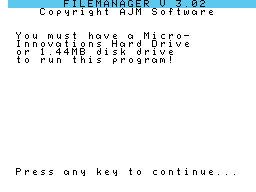 File Manager 3.02 Screenshot 2