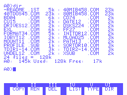 T-DOS Disks v4.58 Screenshot 1