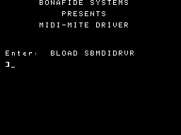 Midi Basic - Midi-Mite Drivers Screenshot 2