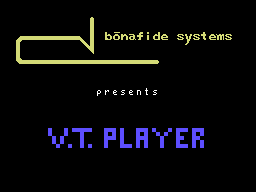 V.T. Player v1.1 Screenshot 1