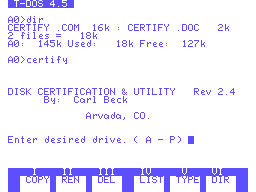 Certifi CZM Screenshot 1