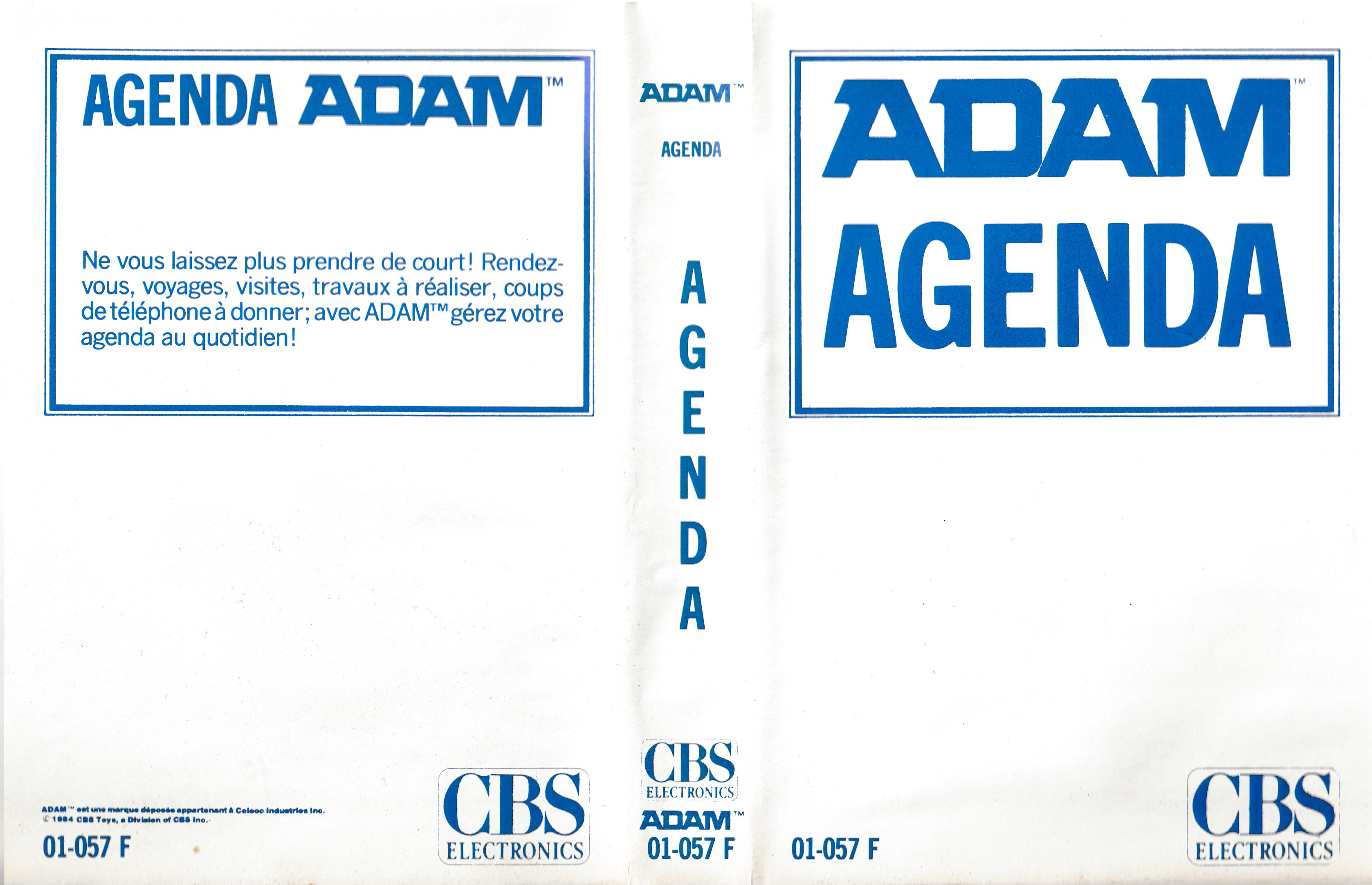 ADAM Agenda Package