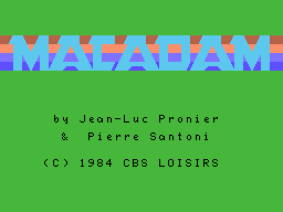 MACADAM Screenshot 1