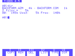 Backform v1.0 Screenshot 1