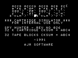Coleco Cartridge Simulator Screenshot 1