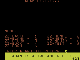 Coleco In-House Test Carts #02 Screenshot 1