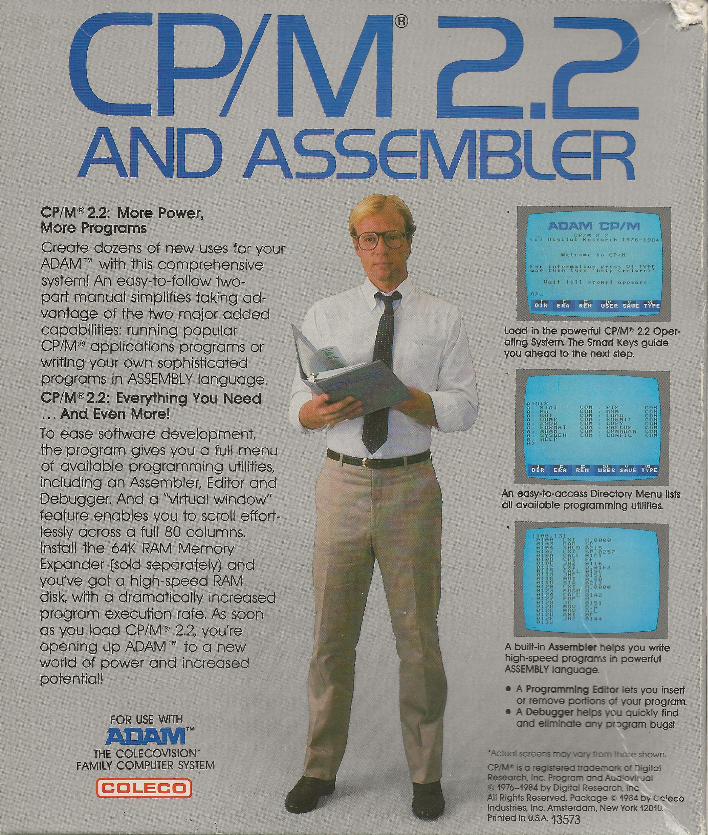 CP/M 2.2 & Assembler Package