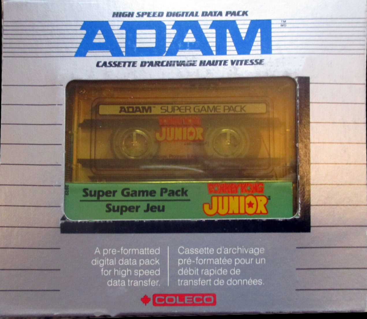 Donkey Jong Jr - Supergame Canada Front