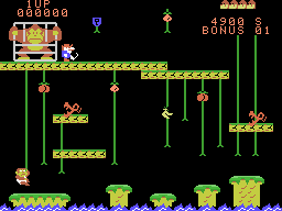 Donkey Kong Jr. - Supergame (5 Screen) Screenshot 1