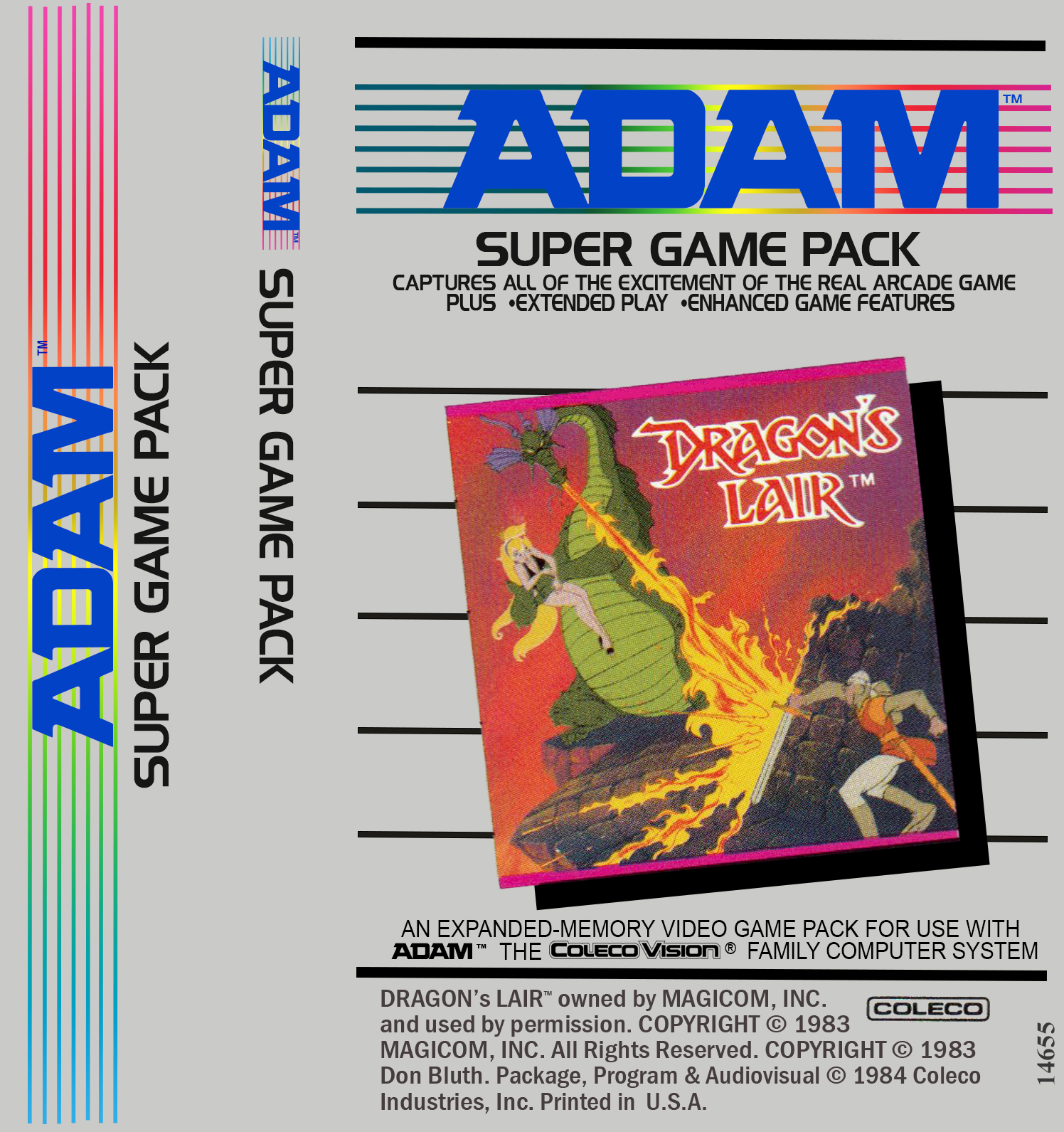 Dragons Lair Data Pack