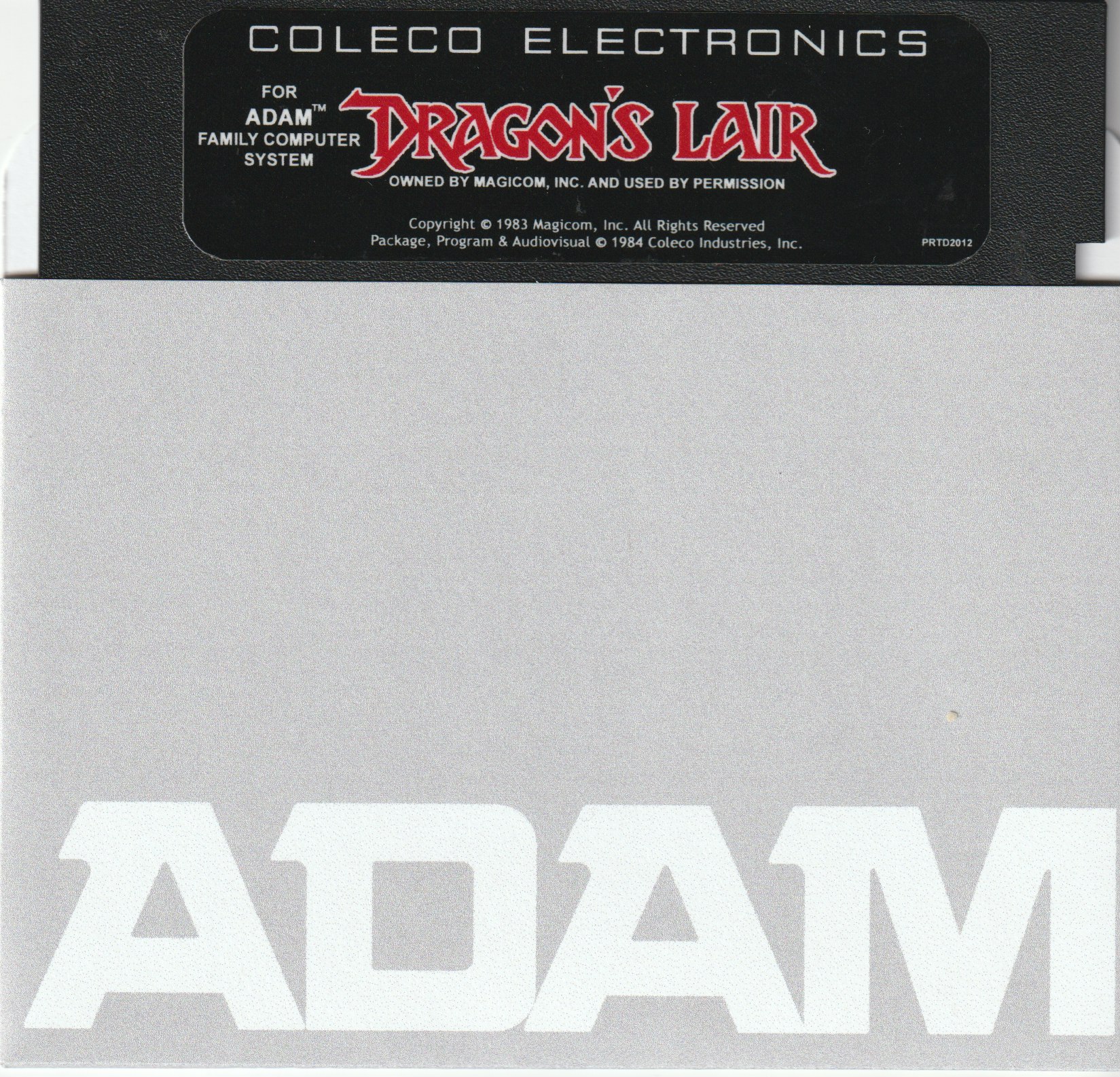Dragons Lair Floppy Disk