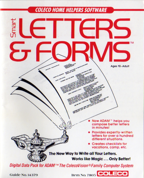 Smart Letters & Forms Manual Main