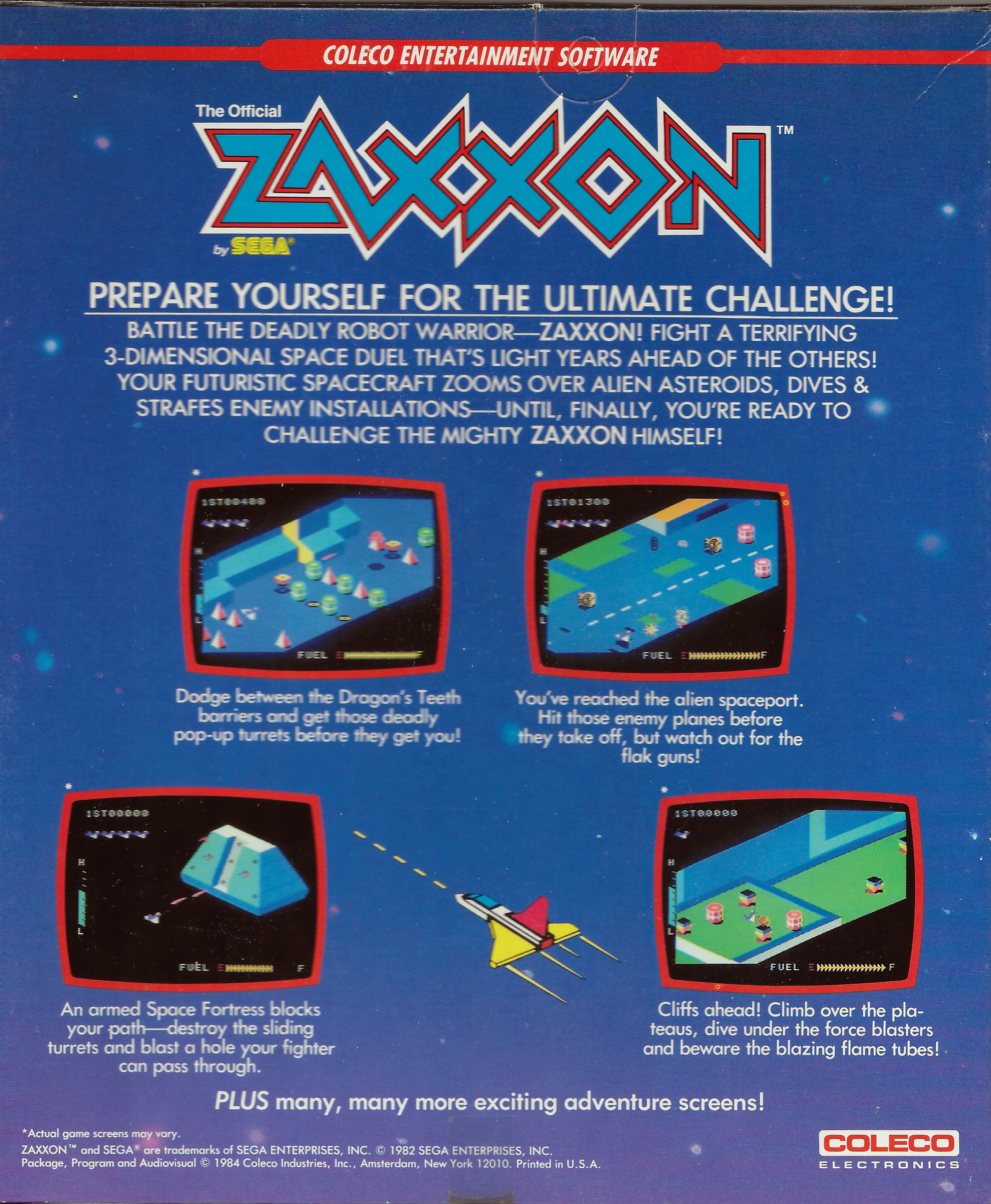 Zaxxon - Supergame Package