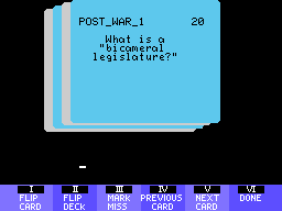 Electronic Flashcard Maker: American History II Screenshot 2