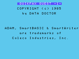 Quikfax Quest Screenshot 1