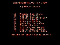 SmartTERM v1.02 Screenshot 2