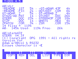 Qterm v4.3 Screenshot 1