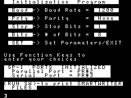 EVE SP-1 Programs Screenshot 2